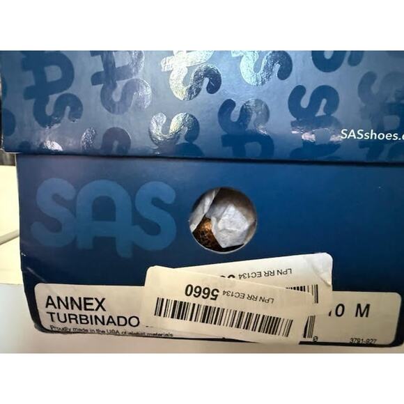 SAS Annex Turbinado Chile Leather Lace Up Oxford Dress Shoes Comfort Mens 10 NIB main image 7